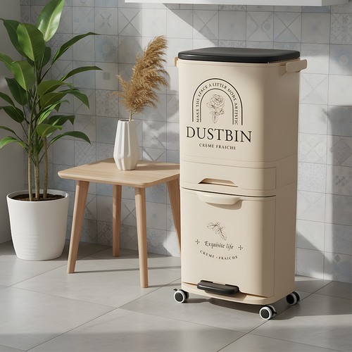 Kitchen recycling bin - kitchen,