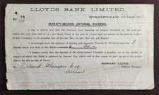 1901 Lloyds Bank, Birmingham