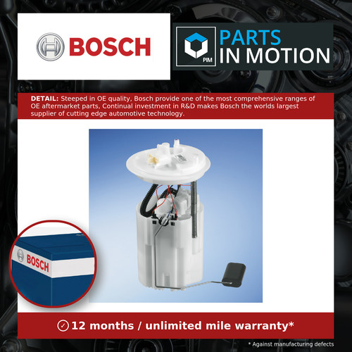Fuel pump fits fiat - fuel, punto
