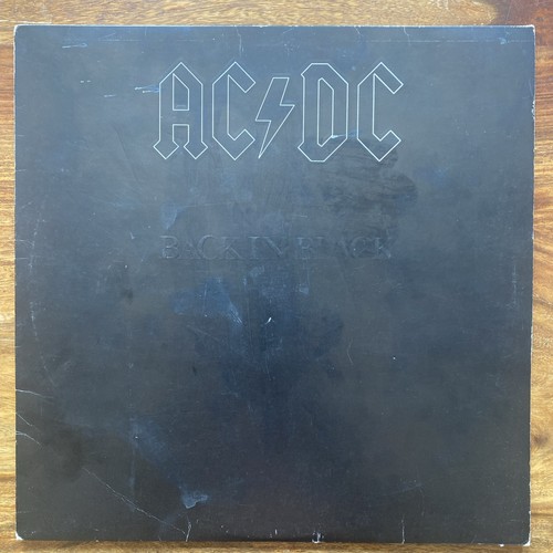 Acdc back black vinyl 1980 - acdc,