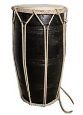 Vintage Dholak Drum 2 Sides