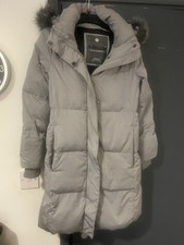 Light Grey Superdry Coat, 3/4
