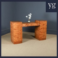 Antique English Art Deco Burr