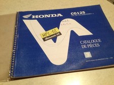 Honda CG125 CG 125 Parts List