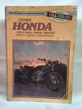 Clymer Honda 450 & 500cc twins 1965-1977 Service Repair Manual