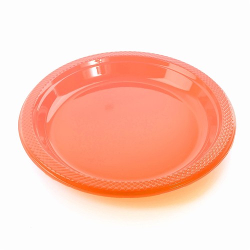 Pack orange plastic - orange, 7"