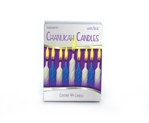 Blue white chanukah - white,