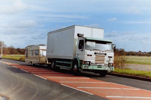 Scania lorry wanstead flats - scania,