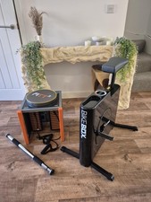 FITT Cube / Bike Box Exercise Bike & Pull Up Bar Home Workout 