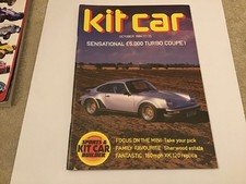 Kitcar magazine october 1984 super cat double take eagle