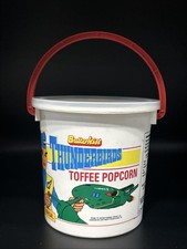 1992 THUNDERBIRDS BUTTERKIST POPCORN BUCKET FEATURING VIRGIL & SCOTT TRACY