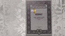 817-9 Miniature score imported sheet music PHILHARMONIA version Kodly: Hry Jnos