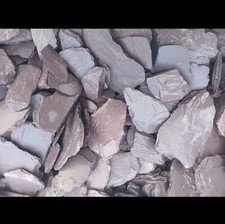 Plum slate gravel - slate, /
