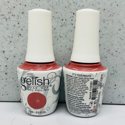 Gelish harmony soak - soak, nail