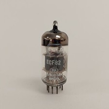 Ecf82 mullard side getter nos - ecf82,