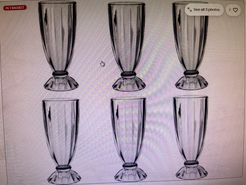 milkshake glasses
