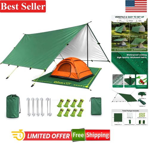 Waterproof camping tarp tent - waterproof,