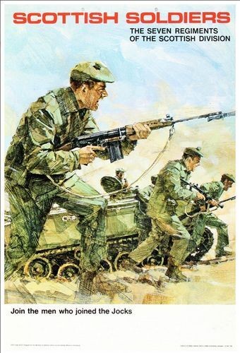 Vintage british army scottish - vintage,