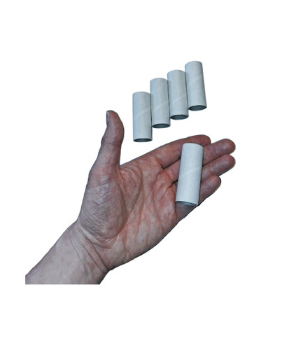 White cardboard tubes 6cm - tubes,