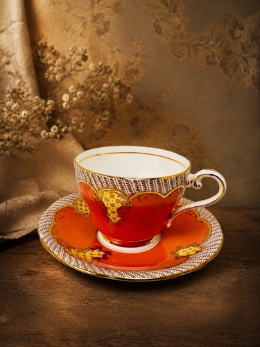 Aynsley teacup and saucer - teacup,