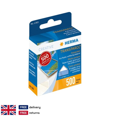 500 pack clear photo corners - 500,