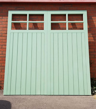 Wooden garage doors pane - wooden,