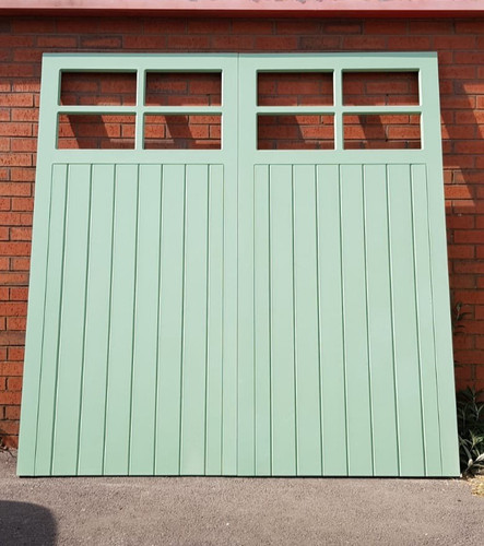 Wooden garage doors pane - wooden, 8