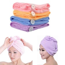 2 Quick Dry Twist Hair Turban