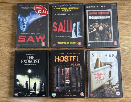 Horror dvd bundle slither - -,