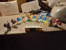 Set Of 10 Smurfs Vintage 1980s