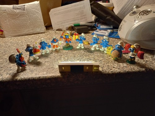 Set smurfs vintage - set, of