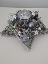 22cm Candle Holder Wooden Twig