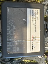 TOYOTA/LEXUS  LOCKING WHEEL NUT  SET GENUINE WITH KEY CARD NUMBER free delivery 