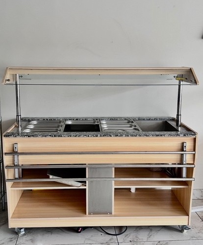 Heated buffet bar - heated,