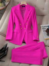 Women Suits Blazer + Flare Pant Suit Office Lady Formal Business Suits 2 Pieces