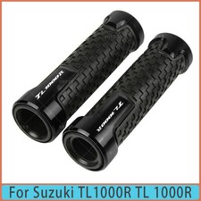 7/8" 22mm motorcycle CNC Handle Bar Gel Hand Grips For Suzuki TL1000R TL 1000R