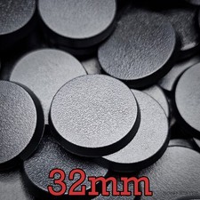 32mm Round Plain Wargaming