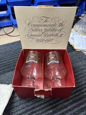 Dema Silver Jubilee Goblets x2