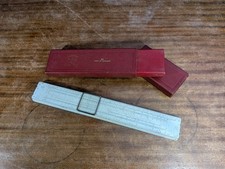 Classic P.I.C. Slide Rule, no. 121, with Case, made in England, [D089]