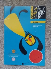 1999 UEFA Champions League Final Programme Manchester United V FC Bayern Munich 