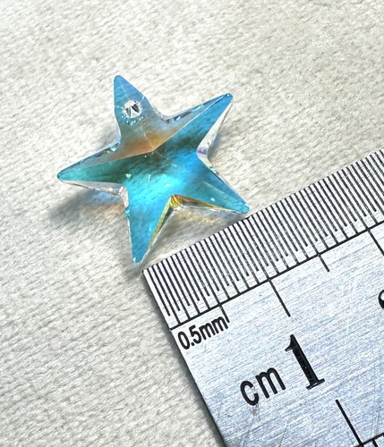 Swarovski faceted crystal star - swarovski,