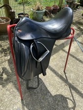 Kent & Masters Dressage Saddle. Hi Wither. Adjustable Gullet 17.5''