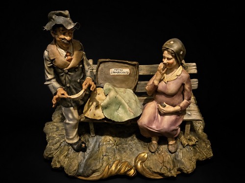 Italian capodimonte figurine - capodimonte,