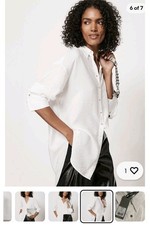 Mint Velvet Oversized button