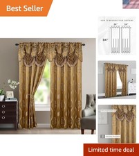 Elegant Aurora Jacquard Look