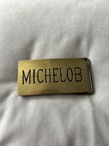 Vintage michelob beer belt - beer,