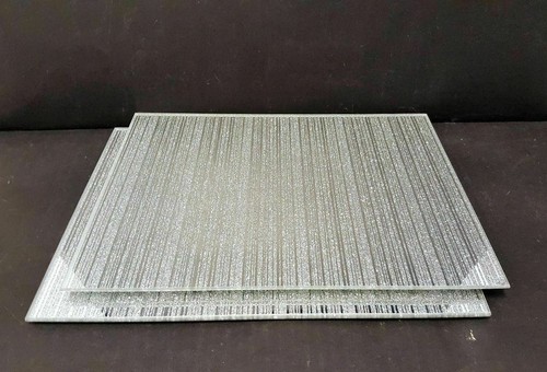 Silver sparkle mirrored glass - sparkle,