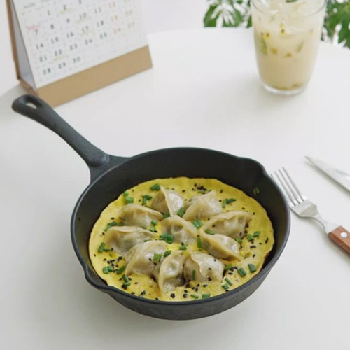 Cast iron frying pan - cast,