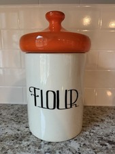 70’s RETRO FLOUR JAR -