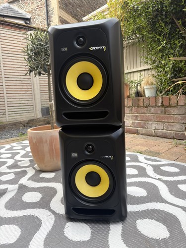 Krk rokit studio monitors - g3,